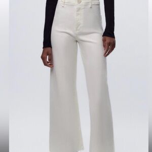Zara Mariner jeans white